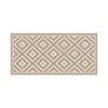 Alfombra Davanti Rombos Ceniza 70 x140 Rombos Ceniza