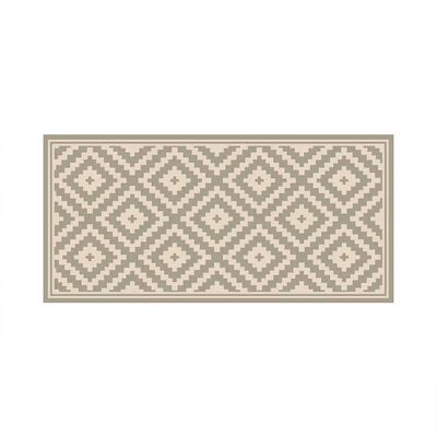 Alfombra Davanti Rombos Ceniza 70 x140 Rombos Ceniza