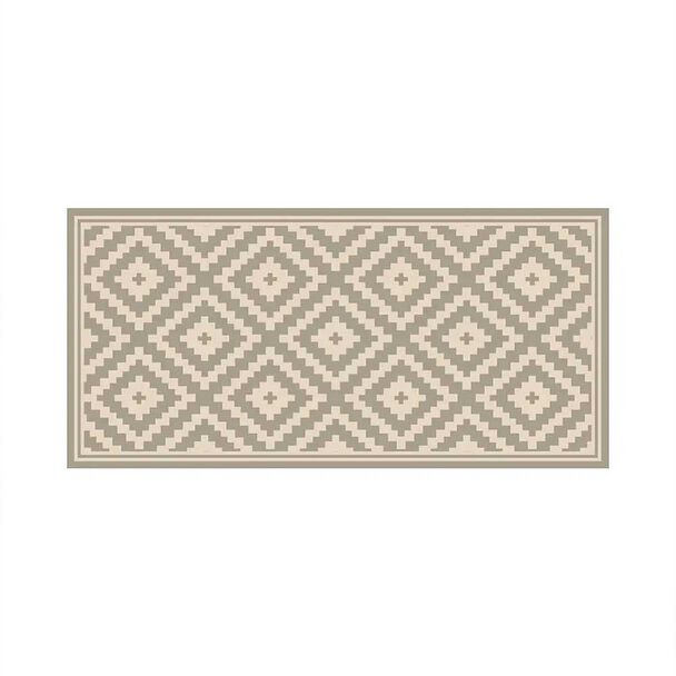 Alfombra Davanti Rombos Ceniza 70 x140 Rombos Ceniza