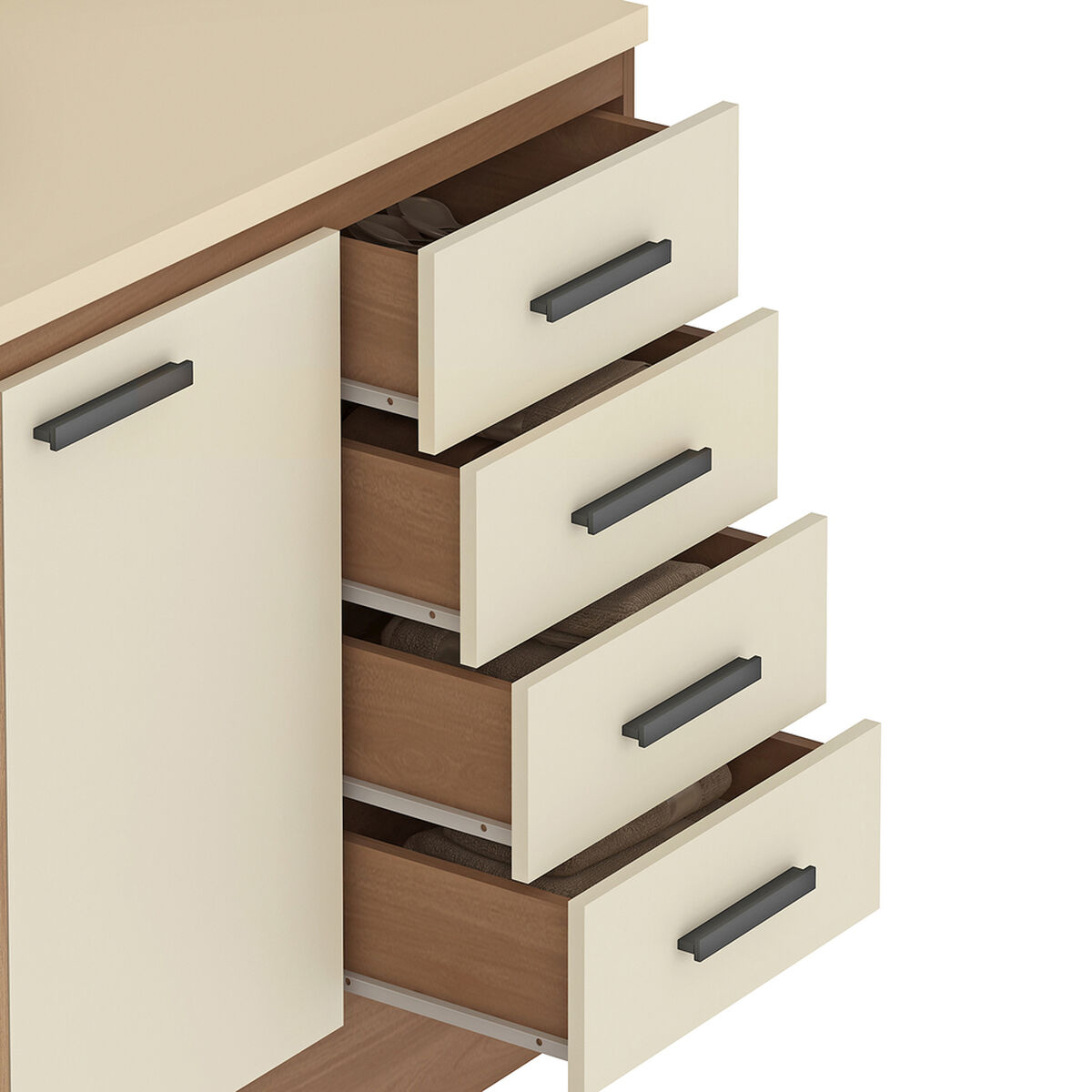 Mueble De Cocina Vekkahome Mia Beige