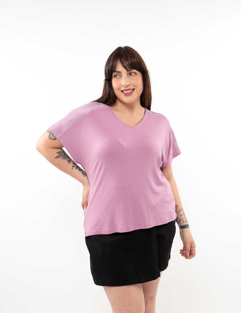 Polera Manga Corta Mujer Extralindas