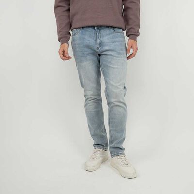 Jeans Slim Hombre Soviet Azul-Claro, Azul-Medio, Azul-Oscur, Gris, Negro