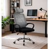 Silla de Escritorio Arthome Madrid Negra Gris