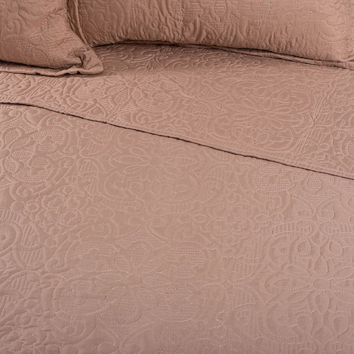 Quilt Doral 2 Plazas Damasco Elegance