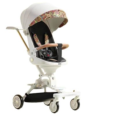 Imagen 1 del producto Coche de Paseo 360° 3 En 1 Reclinable Lubabycas Blanco