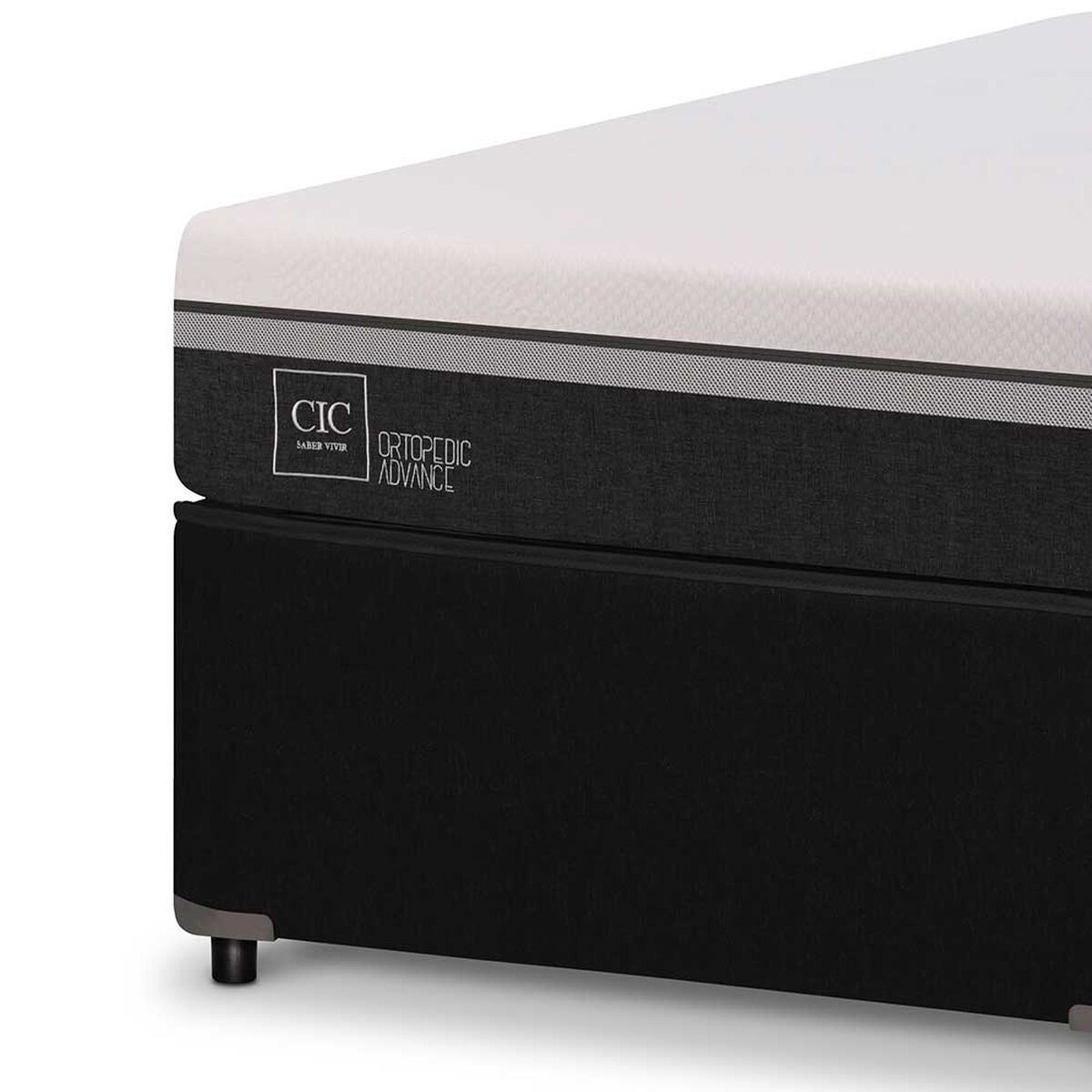 Cama Nido CIC 1,5 Plazas Superior 1 Plaza Inferior Ortopedic Advance Black 