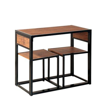 Imagen 2 del producto Juego de Cómedor Idetex Chelsea 2 Sillas Café