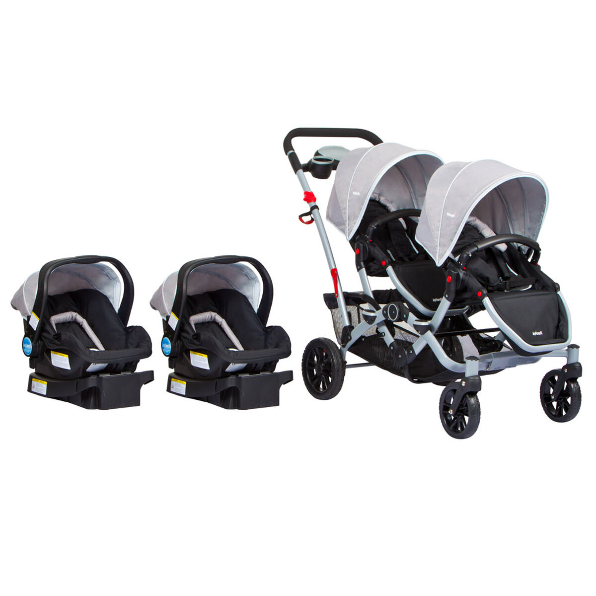 Coche Doble Infanti Duo Ride S813