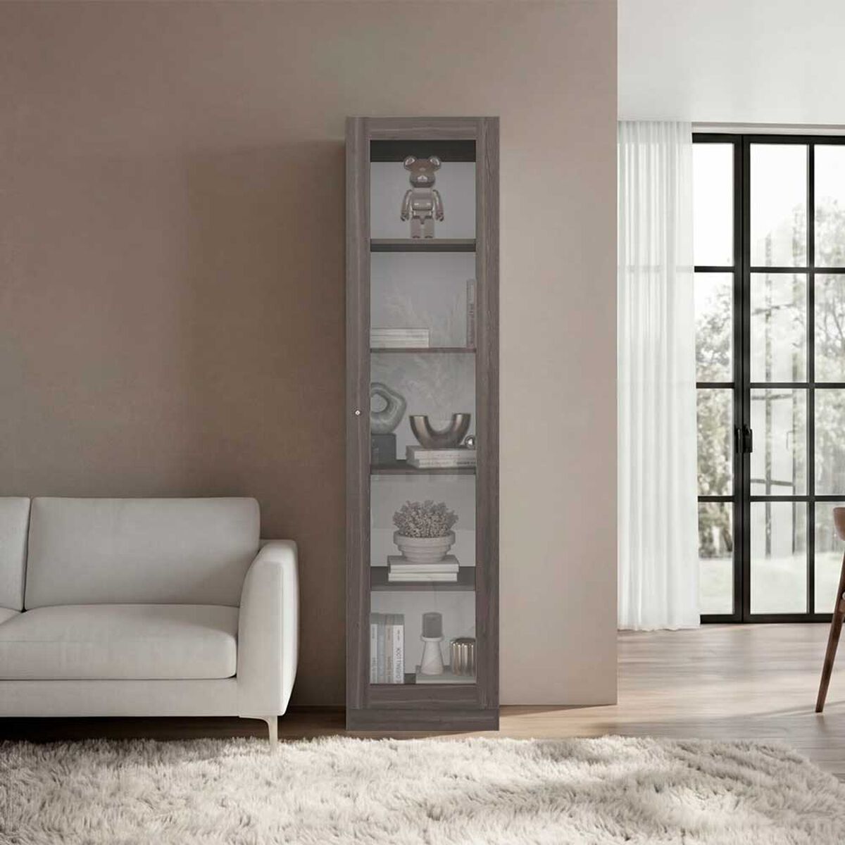Vitrina Tuhome Home E6 1 P Milan Y Blanco