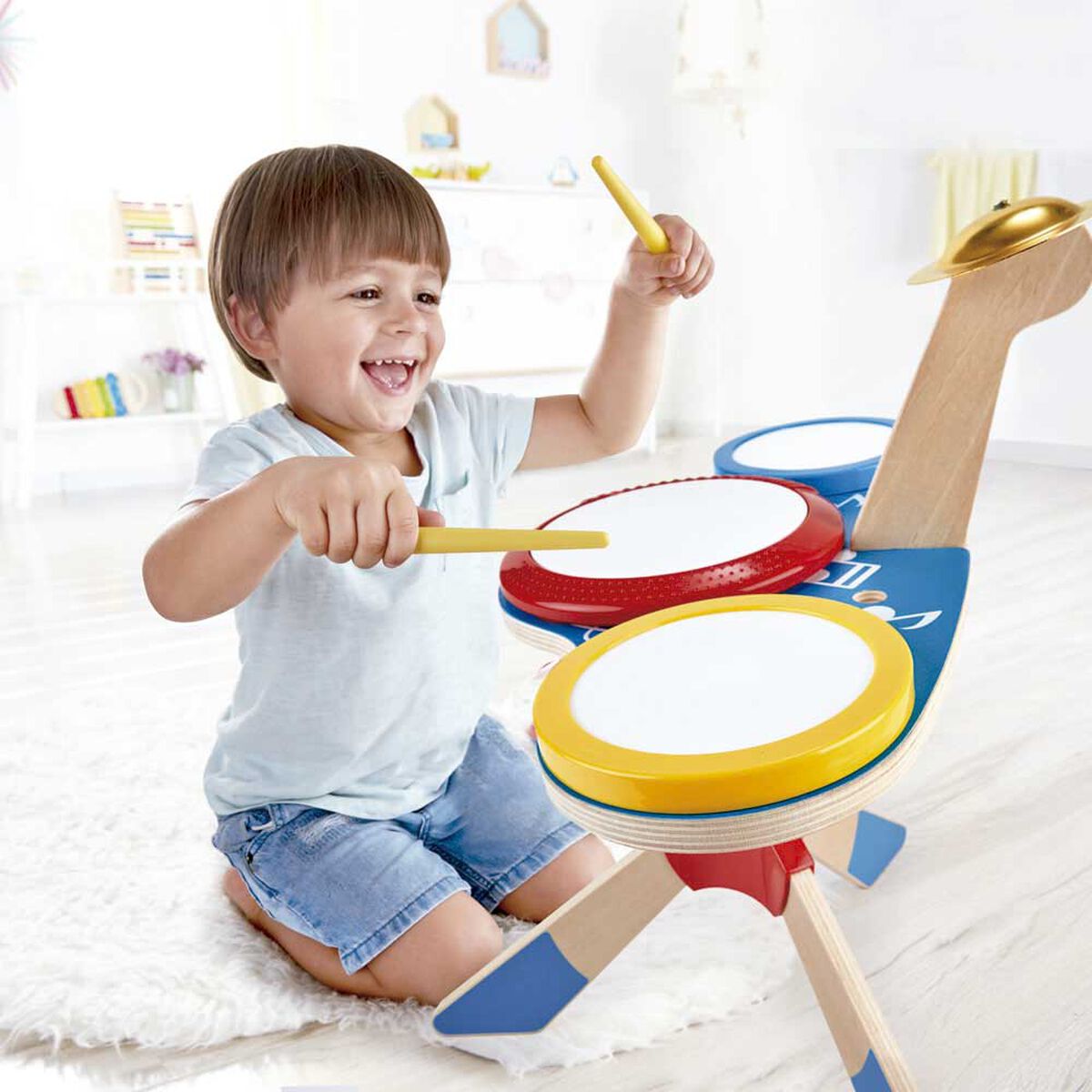 Batería Musical Didáctico Hape