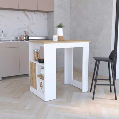 Isla de Cocina TuHome Stirling 1 Puerta Blanco
