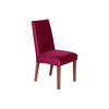 Silla Latam Home Cadiz Tela Velvet Burdeo