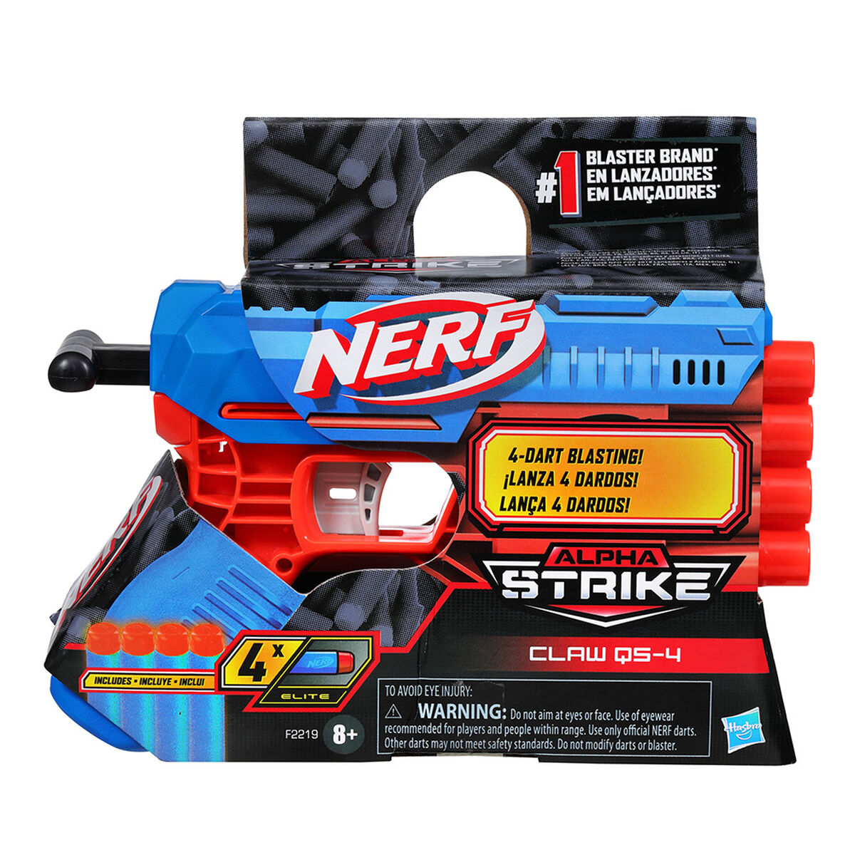 Lanzador Nerf Alpha Strike Claw QS-4