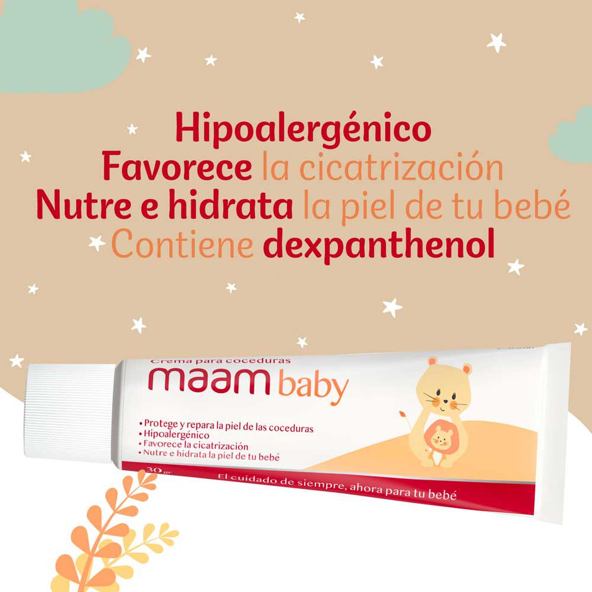 Baby Crema para Coceduras 100 G Maam