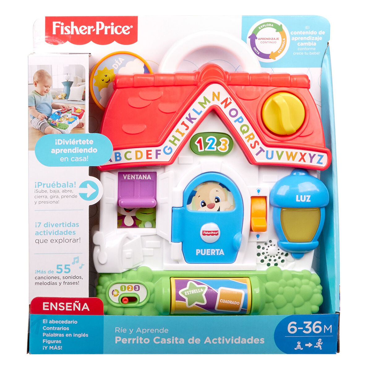 Ríe Y Aprende Perrito Casita De Actividades Abc