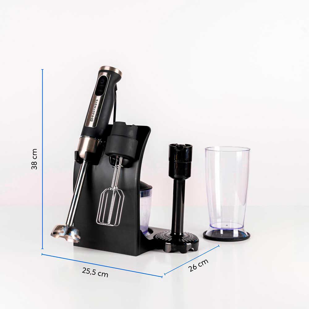 EasyWays Minipimer Full 6 en 1 Negro, foto 7