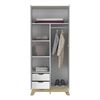 Clóset TuHome Z-81 2 Puertas 2 Cajones