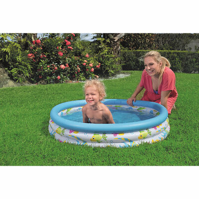 Imagen 2 del producto Piscina Inflable 3 Anillos Bestway Fondo Marino