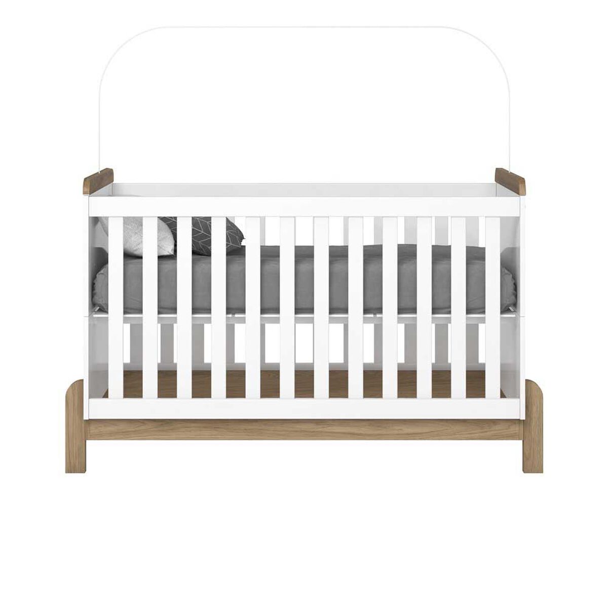 Cuna 2 en 1 Home Mobili Ternura Blanco