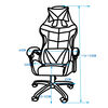 Silla Gamer Idetex Senna Negro