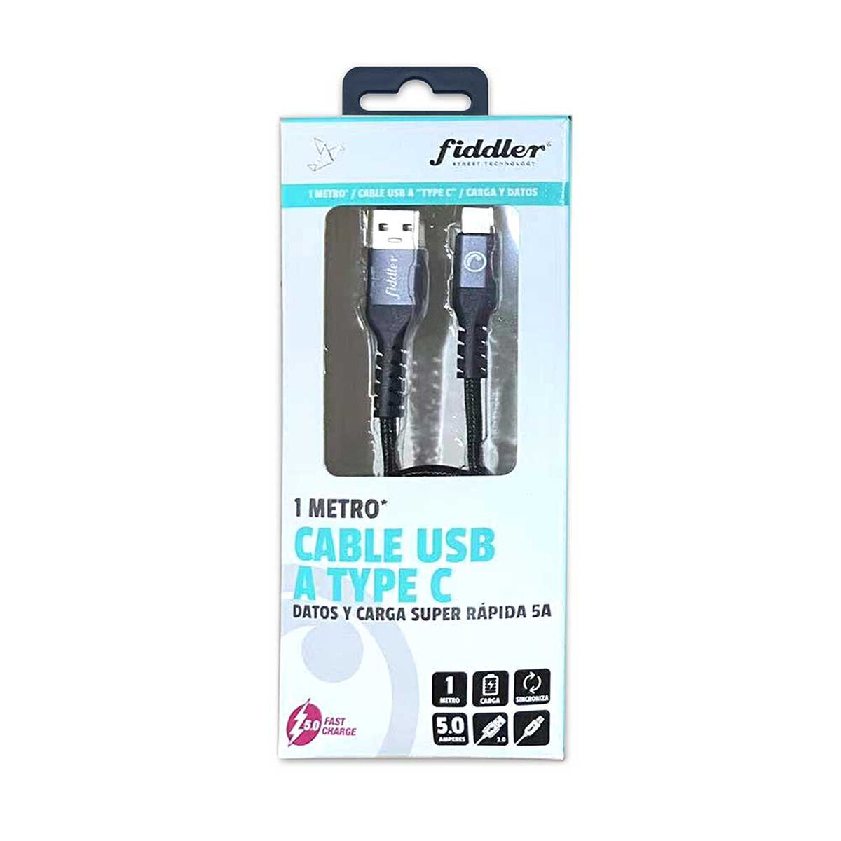 Cable Usb A Type C Fast Charging 5A