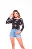 Polera Manga Larga Mujer Rock Caviar