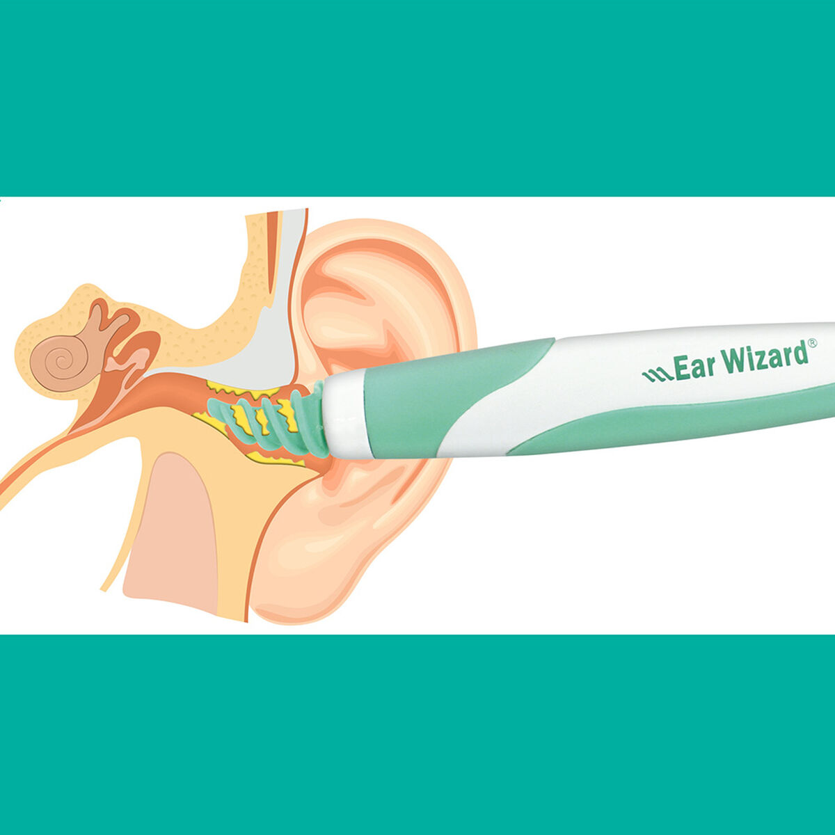 Ear Wizard Removedor Cera Hisopo Canal Auditivo