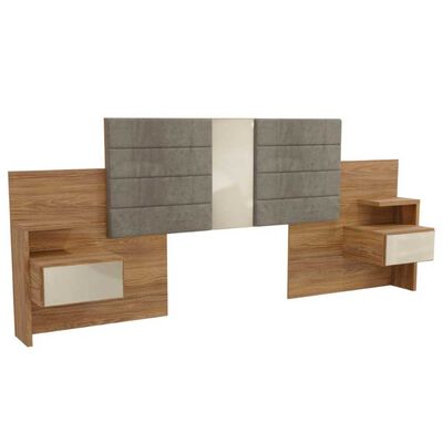 Imagen 1 del producto Respaldo Roca 2 plazas Planalto Nogal