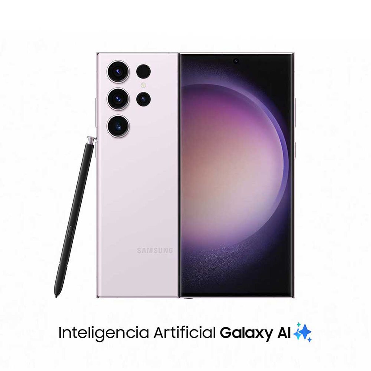 Celular Samsung Galaxy S23 Ultra 256 GB 6,8" Lavender Liberado