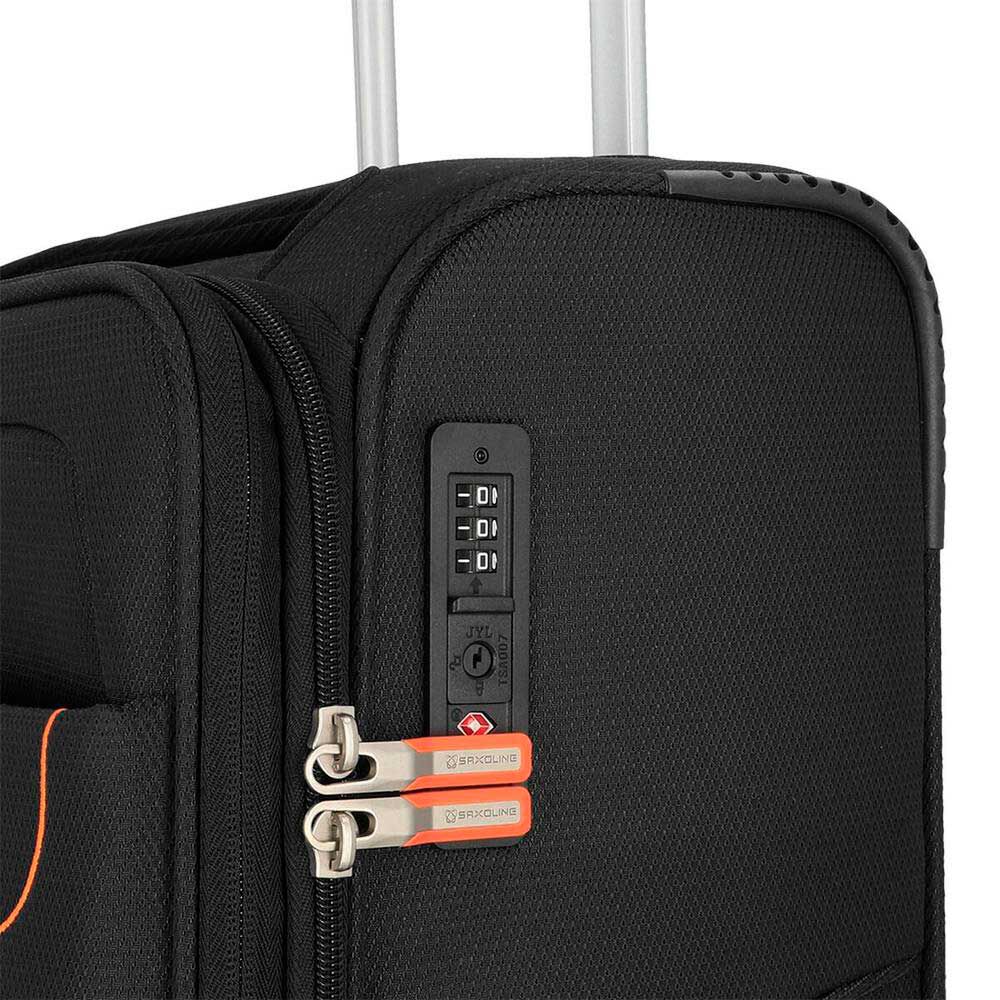 Maleta Saxoline Vortex Negro 40 lts. Talla S | Abc