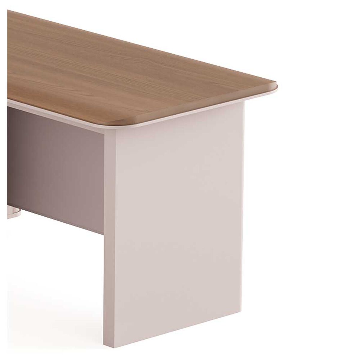 Escritorio Rodler Concord Caf&eacute; Claro-Beige