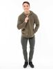 Polerón Hoodie Liso Con Cierre Hombre Zibel