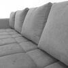Sofá Seccional Derecho Deco Class Imperio 3 Cuerpos Gris