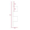 Repisa Escalera TuHome Rosset Wengue