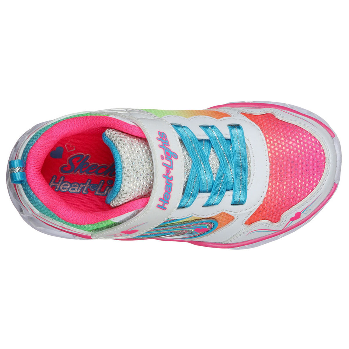 Zapatilla Con Luces Niña Skechers Heart - Love Spark