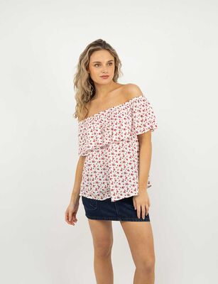 Imagen 1 del producto Blusa Campesina Mujer Icono Blanco, Fucsia, Negro, Oliva