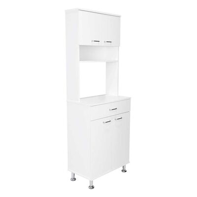 Imagen 1 del producto Mueble para Microondas Tuhome Kitchen 60 4 Puertas 1 Cajón Blanco