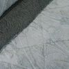 Cubrecama Doral Super King Jacquard Liso Gris