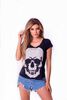 Pack 2 Poleras Mujer Rock Caviar