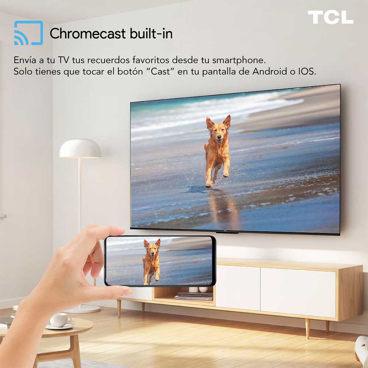 LED 58" TCL 58P635 Smart TV 4K UHD