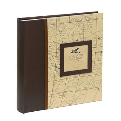 Imagen 1 del producto Álbum para Fotos Cartón Vgo Travel con Memo 200 Fotos Marrón