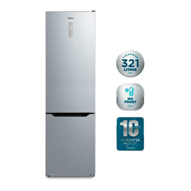 Refrigerador No Frost Midea MDRB489MTE50 321 lts.