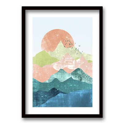 Cuadro Decorativo Retela Montagne 50 x 35 cm