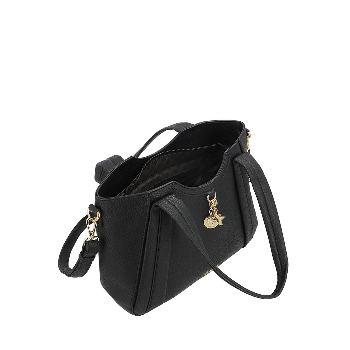 Cartera Tote Secret Valladolid FW25 M Negro