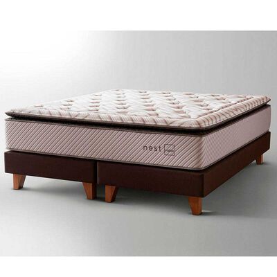 Imagen 2 del producto Cama Europea Rosen Base Dividida 2 Plazas Nest