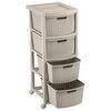 Cajonero  Rimax De Rattan 4G Tupe