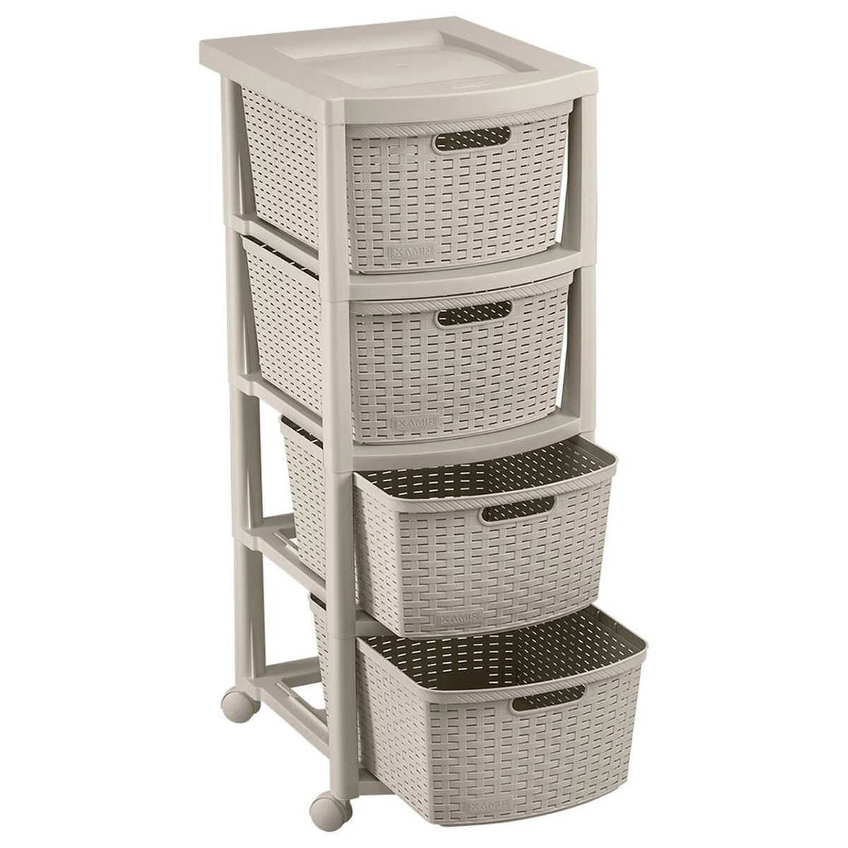 Cajonero  Rimax De Rattan 4G Tupe