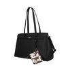 Cartera de Mujer Porta Laptop 16" Secret Serbia SC7 Grande Negro