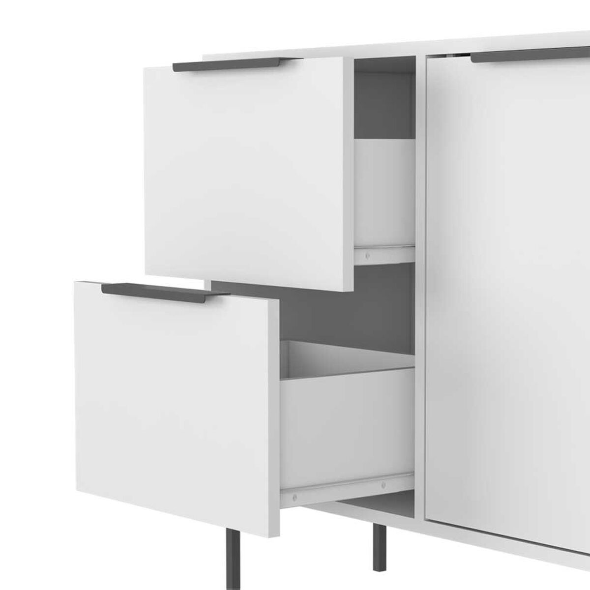 Buffet TuHome White Collection 2 Cajones Blanco
