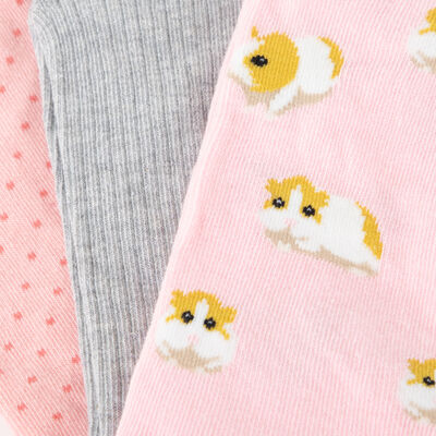 Imagen 2 del producto Pack 3 Unidades Calcetín Corto de Algodón Mujer Icono Surtido